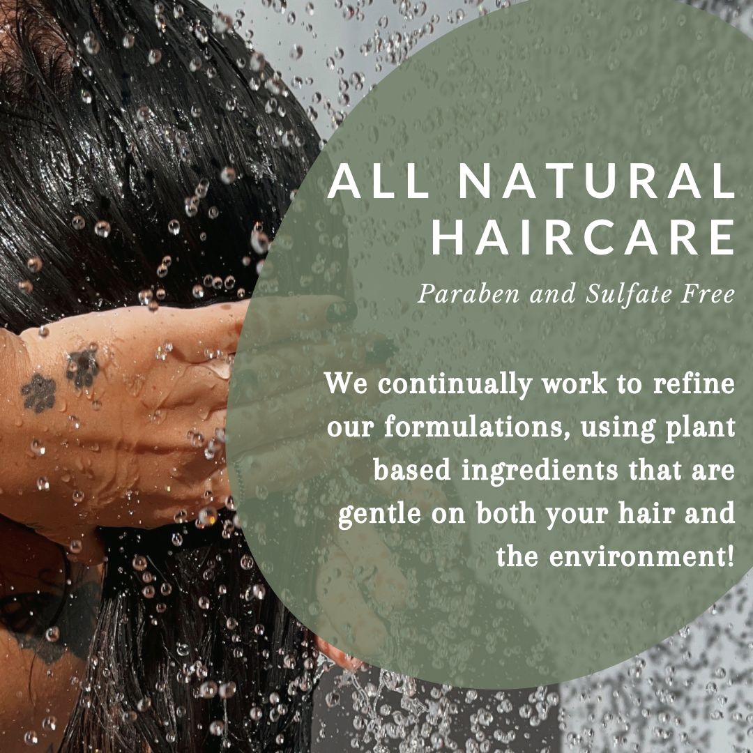 all natural haircare by flora amazon, paraben and sulfate free plant based products for hair.